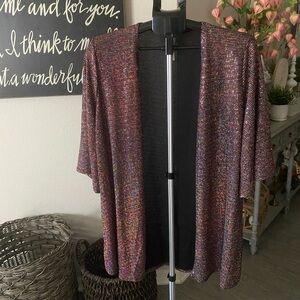 Dear Scarlett Glitzy Kimono/Open Cardigan NWOT